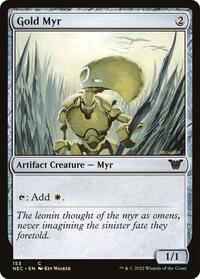 Gold Myr, Commander: Kamigawa: Neon Dynasty