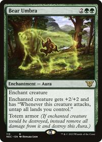 Bear Umbra, Commander: Kamigawa: Neon Dynasty