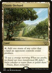 Exotic Orchard, Commander: Kamigawa: Neon Dynasty