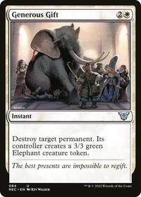 Generous Gift, Commander: Kamigawa: Neon Dynasty