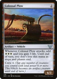 Colossal Plow, Commander: Kamigawa: Neon Dynasty