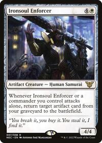 Ironsoul Enforcer, Commander: Kamigawa: Neon Dynasty