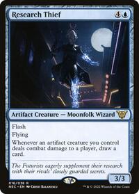 Research Thief, Commander: Kamigawa: Neon Dynasty