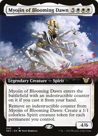 Myojin of Blooming Dawn (Extended Art), Commander: Kamigawa: Neon Dynasty