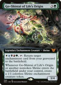 Go-Shintai of Life's Origin (Extended Art), Commander: Kamigawa: Neon Dynasty