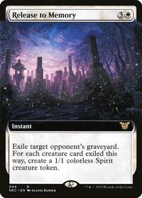 Release to Memory (Extended Art), Commander: Kamigawa: Neon Dynasty