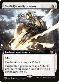 Swift Reconfiguration (Extended Art), Commander: Kamigawa: Neon Dynasty