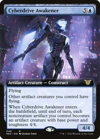 Cyberdrive Awakener (Extended Art), Commander: Kamigawa: Neon Dynasty