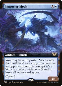 Imposter Mech (Extended Art), Commander: Kamigawa: Neon Dynasty