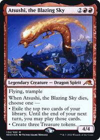 Atsushi, the Blazing Sky, Prerelease Cards