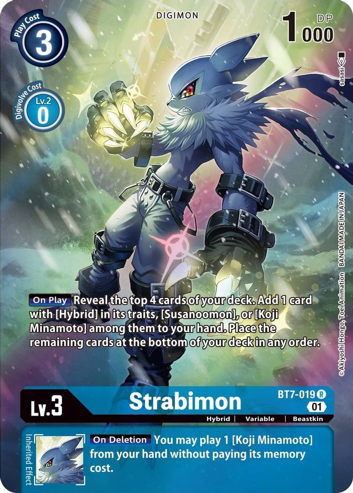 Strabimon (Alternate Art), Foil, front