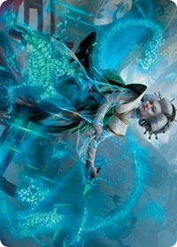 Bearer of Memory Art Card, Art Series: Kamigawa: Neon Dynasty