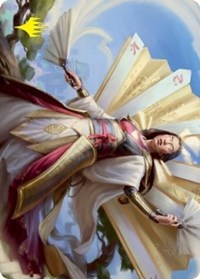 Imperial Subduer Art Card (Gold-Stamped Signature), Art Series: Kamigawa: Neon Dynasty