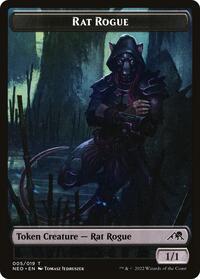 Rat Rogue Token, Kamigawa: Neon Dynasty