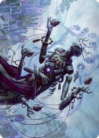 Myojin of Grim Betrayal Art Card, Art Series: Kamigawa: Neon Dynasty