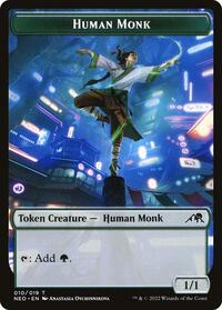 Human Monk Token, Kamigawa: Neon Dynasty