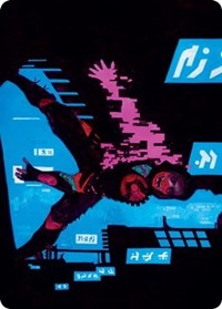 Return to Action Art Card, Art Series: Kamigawa: Neon Dynasty