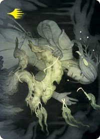 Careful Cultivation Art Card (Gold-Stamped Signature), Art Series: Kamigawa: Neon Dynasty