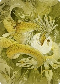 Brilliant Restoration Art Card, Art Series: Kamigawa: Neon Dynasty