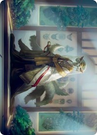 Light-Paws, Emperor's Voice Art Card, Art Series: Kamigawa: Neon Dynasty