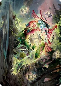 Go-Shintai of Life's Origin Art Card, Art Series: Kamigawa: Neon Dynasty