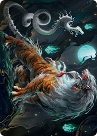 Gloomshrieker Art Card, Art Series: Kamigawa: Neon Dynasty