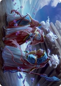 Guardians of Oboro Art Card, Art Series: Kamigawa: Neon Dynasty
