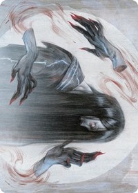 Clawing Torment Art Card, Art Series: Kamigawa: Neon Dynasty