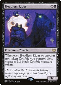 Headless Rider, Promo Pack: Kamigawa: Neon Dynasty