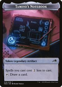 Tamiyo's Notebook Token, Kamigawa: Neon Dynasty