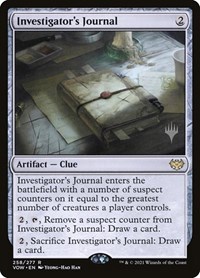 Investigator's Journal, Promo Pack: Kamigawa: Neon Dynasty
