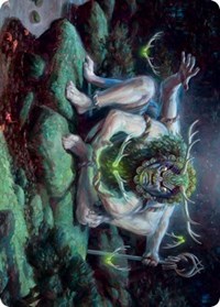 Myojin of Towering Might Art Card, Art Series: Kamigawa: Neon Dynasty