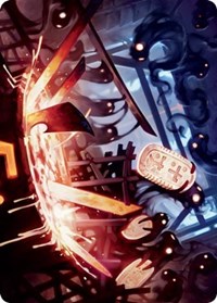 Smoke Spirits' Aid Art Card, Art Series: Kamigawa: Neon Dynasty