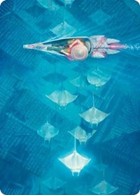 Discover the Impossible Art Card, Art Series: Kamigawa: Neon Dynasty