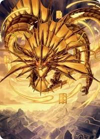 Ao, the Dawn Sky Art Card (46/81), Art Series: Kamigawa: Neon Dynasty