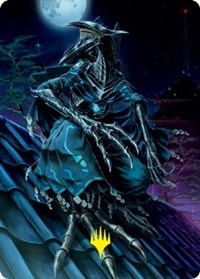 Jin-Gitaxias, Progress Tyrant Art Card (Gold-Stamped Signature), Art Series: Kamigawa: Neon Dynasty