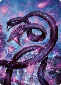 Junji, the Midnight Sky Art Card (58/81), Art Series: Kamigawa: Neon Dynasty