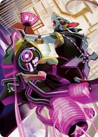 Nashi, Moon Sage's Scion Art Card, Art Series: Kamigawa: Neon Dynasty