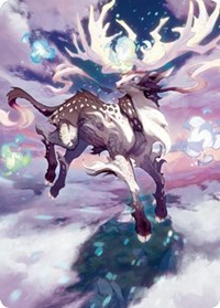 Hinata, Dawn-Crowned Art Card, Art Series: Kamigawa: Neon Dynasty