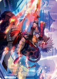 Isshin, Two Heavens as One Art Card (69/81), Art Series: Kamigawa: Neon Dynasty