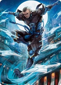 Kaito Shizuki Art Card (70/81), Art Series: Kamigawa: Neon Dynasty