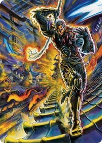 Kaito Shizuki Art Card (71/81), Art Series: Kamigawa: Neon Dynasty