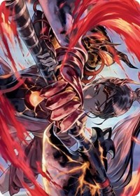 Risona, Asari Commander Art Card, Art Series: Kamigawa: Neon Dynasty
