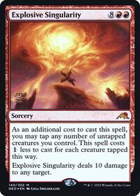 Explosive Singularity, Prerelease Cards