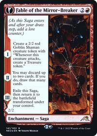 Fable of the Mirror-Breaker, Prerelease Cards