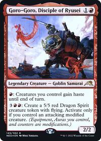 Goro-Goro, Disciple of Ryusei, Prerelease Cards