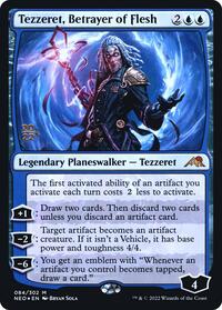 Tezzeret, Betrayer of Flesh, Prerelease Cards