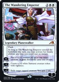 The Wandering Emperor, Prerelease Cards