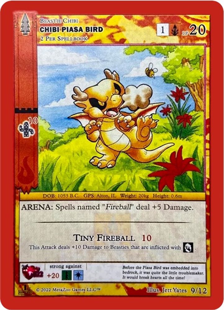 Chibi Piasa Bird, Standard, front