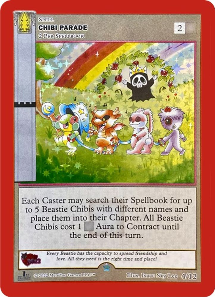 Chibi Parade, Holo, front